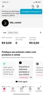 CONTA COM TIKTOK SHOP ATIVO + 7.3K DE SEGUIDORES MUITO ENGAJADA PRONTA PARA VENDER NO SHOP!!!! (oferta única) - Imagem 2
