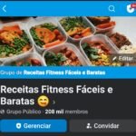 Grupo de Receitas com 208 mil membros