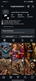 INSTAGRAM Inspira Mestre +200 mil seguidores- Motivação/ Engajamento altíssimo - Imagem 3