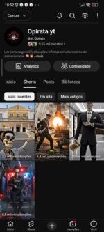 Canal de YouTube Shorts Autônomo (Nicho de Animação 3D / Sobrevivência e Curiosidades) – 9.5K+ Inscritos - Imagem 2
