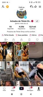 Conta do Tiktok religiosa e de produtos caseiros - Imagem 2