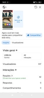 Facebook 165k seguidores monetizado
