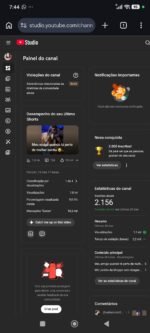 Canal 2,1k de inscritos leia descrição
