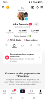TIKTOK SHOP DISPONÍVEL 🛍 Ttk shop: *Ativo* 👥 Seguidores:*10,5k* 🪪 Documentada: *Não* 🌎 País: *BRASIL🇧🇷* ⚠️ Restrição: *Conta limpa* ✅ *Único Dono* ✍️* Troca de nome : *DISPONIVEL* - Imagem 2
