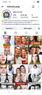 INSTAGRAM 25.8K Seguidores Reais | Nicho Celebridades 🔥 | +560K Views em abril 🚀
