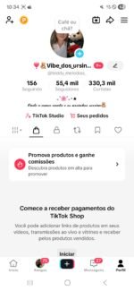 Vendo conta do tiktok, conta monetizada e com tiktok shop ativo, engajamento incrível, visualizações maravilhosas, aproveite essa oportunidade, somente hoje para este valor,total de 55,47mil seguidores - Imagem 2