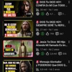 Canal Em Espanhol Monetizado No Nicho De Oração Com 5.250 Inscritos