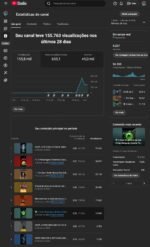 Canal YouTube 5.2K Inscritos | 8 Vídeos | 155K Views em 28 dias 🚀 Vendo Rápido - Imagem 3