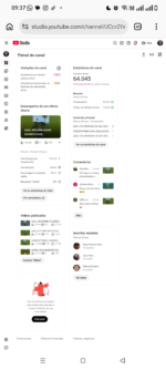 CANAL DO YOUTUBE COM 64 MIL ESCRITOS!! Barata, pra vender rápido 👏🏻