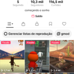 Conta tiktok super Viral