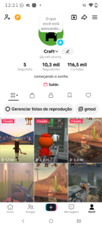 Conta tiktok super Viral