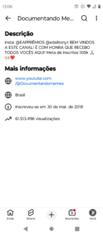 Canal Youtube 87 Mil Inscritos Não Monetizado! - Imagem 2