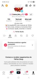Vendo conta do tiktok com total de 14,4 mil seguidores, conta ativa para tiktok shop e monetizada,já com recompensas para saque,visualizações maravilhosas, engajamento maravilhoso, n̈ perca essa oportunidade, - Imagem 3
