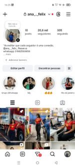 Instagram Nicho Hot 6,000 seguidores e vai com personagem