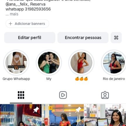 Instagram Nicho Hot 6,000 seguidores e vai com personagem