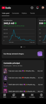 CANAL DE YOUTUBE 24K DE INSCRITOS , MAIS DE 300k de visualizações E CRESCENDO MUITO RÁPIDO!!! - Imagem 2
