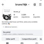 Conta instagram 3k