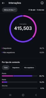 Página No Instagram No Nicho De Saúde Com 413k De Seguidores Reais e Crescendo Diariamente ! Grande Oportunidade - Imagem 2