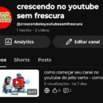Canal nicho: crescer no youtube