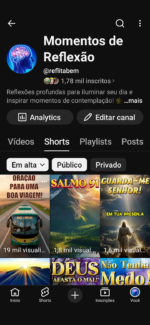 Canal YouTube com 1780 inscritos - Mensagens/Espiritualidade - Imagem 2