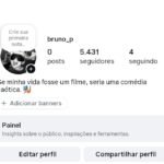 Conta instagram 5mil seguidores