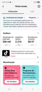 Vendo conta do tiktok, ativo tiktok shop e monetizada. Engajamento maravilhoso Total de 17mil seguidores e 109,8mil curtidas - Imagem 4