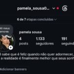 Conta 1k seguidores instagram com um ótimo engajamento