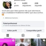 Conta instagram 6k seguidores