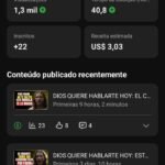 Canal Em Espanhol Monetizado No Nicho De Oração Com 5.270 Inscritos