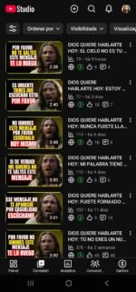 Canal Em Espanhol Monetizado No Nicho De Oração Com 5.270 Inscritos - Imagem 5