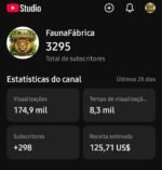 CANAL DARK MONETIZADO DE ANIMAIS, A VENDA, 3295 INSCRITO MUITO BOM, COM POUCO TEMPO DE ESFORÇO, VOCÊ CONSEGUIRÁ RECUPERAR O INVESTIMENTO