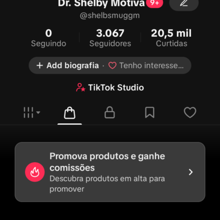 CONTA TIKTOK | 3.06 K SEG👥| 16K CURT❤️| SHOP ATIVO🛍️| MOTIVACIONAL | PERFIL ENGAJADO 93K(28d)📈
