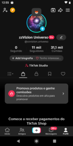 CONTA TIKTOK | 11K SEG👥| 31.1 K CURT❤️| SHOP ATIVO🛍️| UNIVERSO & CURIOSIDADES | PERFIL ENGAJADO 224k (28d) 📈 - Imagem 2