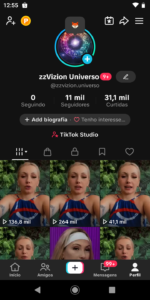 CONTA TIKTOK | 11K SEG👥| 31.1 K CURT❤️| SHOP ATIVO🛍️| UNIVERSO & CURIOSIDADES | PERFIL ENGAJADO 224k (28d) 📈