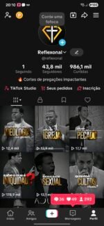 CANAL NO YOUTUBE 14,5 MIL + TIKTOK 43 MIL MONETIZADO + INSTAGRAM 27 MIL seguidores - Imagem 2