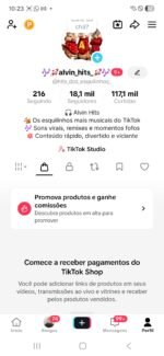 Vendo conta do tiktok, conta monetizada e com tiktokshop ativo,aproveita a oportunidade, engajamento incrível, total de 18,1mil seguidores e 117,1mil curtidas - Imagem 2