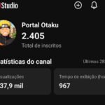 CANAL YOUTUBE ANIME MONETIZÁVEL | 2,4K+ INSCRITOS | 237 MIL VIEWS EM APENAS 2 SEMANAS | SHORTS VIRAIS