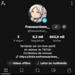 Conta do Tiktok 8303 Seguidores