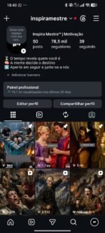 Inspira Mestre 79 mil seguidores- Motivação/ Engajamento altíssimo - Imagem 14