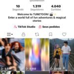 conta tiktok monetizada