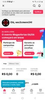 CONTA TIKTOK SHOP BR 3.200 SEGUIDORES - Imagem 3