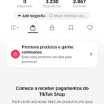 CONTA TIKTOK SHOP BR 3.200 SEGUIDORES