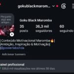 CONTA INSTAGRAM NO ACADEMIA / MAROMBA 36k DE SEGUIDORES MONETIZAÇÃO LIBERADA NA PÁGINA