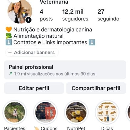 Instagram 12 mil Seguidores e Alcance superior a 1 MILHÃO | Público Comprador - Crescimento Diário