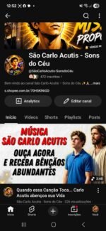 🎯 CANAL MÚSICAS CATÓLICAS E ORAÇÕES VIRAL SEM STRIKE E QUASE MONETIZADO 472 inscritos