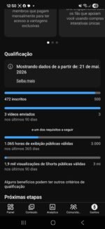 🎯 CANAL MÚSICAS CATÓLICAS E ORAÇÕES VIRAL SEM STRIKE E QUASE MONETIZADO 472 inscritos - Imagem 7