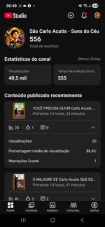 🎯 CANAL MÚSICAS CATÓLICAS E ORAÇÕES VIRAL SEM STRIKE E QUASE MONETIZADO 700 INSCRITOS