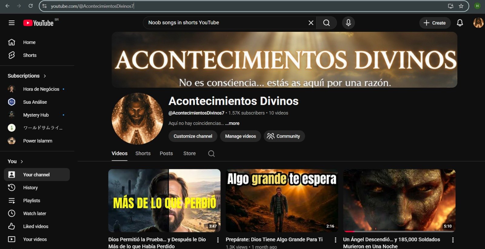 WhatsApp Image 2026-05-28 at 23.20.29 canal MONETIZADO espanhol,religiosidade 1570 inscritos BARBADA para vender rapido - Imagem 1