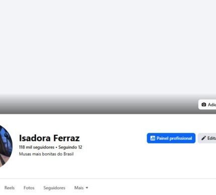 Conta Facebook Musas 118k de seguidores