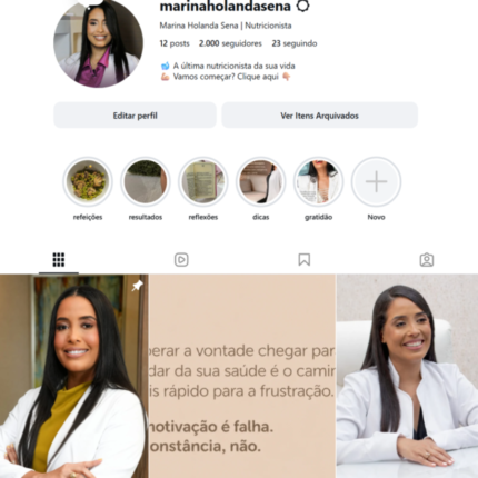 Instagram Alto Potencial 2K Seguidores Reais e Engajados